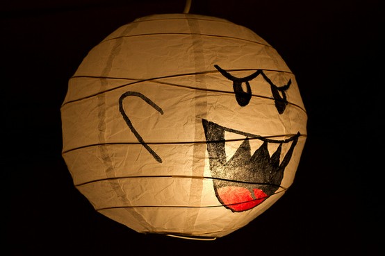 Lanterna Japonesa Boo Ghost