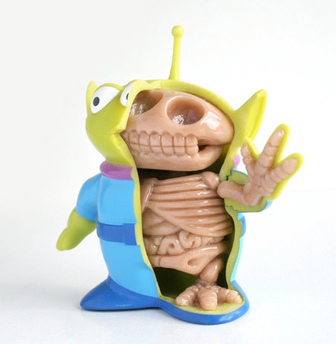 Anatomia do Alien do Toy Story
