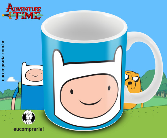 Caneca Adventure Time - Finn