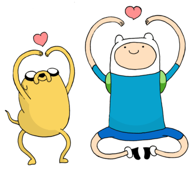 Jake e Finn - Adventure Time