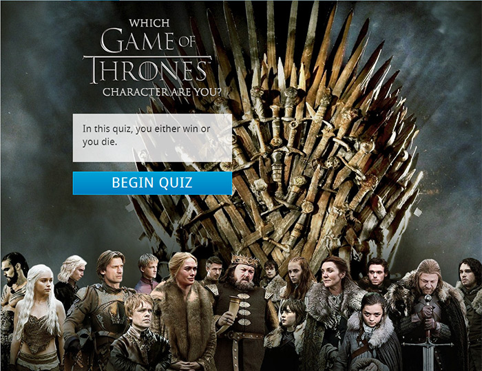 Teste: quem é você em Game of Thrones